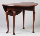 New England Queen Anne Cherry Diminutive Drop Leaf Table