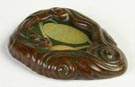 Tiffany Studios Bronze & Favrille Glass Paperweight