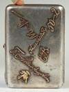Russian Sterling Silver Cigarette Box