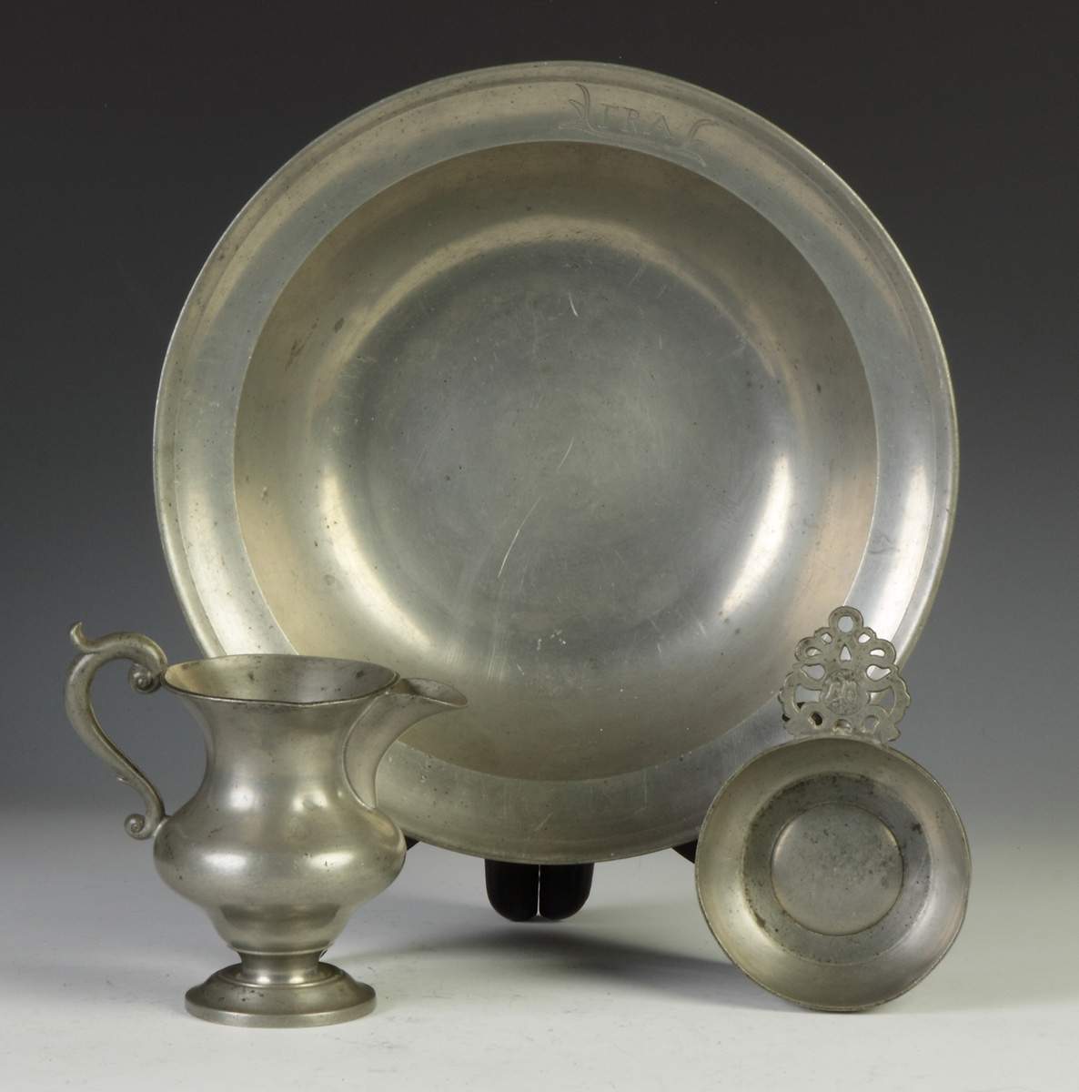 Three Pieces of Pewter