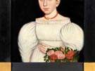 Milton Hopkins (American, 1789-1884) Portrait of Marietta Ryan
