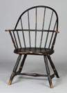 New England Windsor Sack-Back Arm Chair