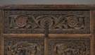 Chinese Carved & Polychrome Hardwood Table