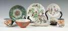 Group of Chinese & Japanese Hand Painted Porcelain