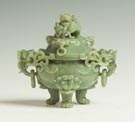 Chinese Jade Finely Carved Censer