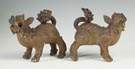 Chinese Porcelain Temple Dogs