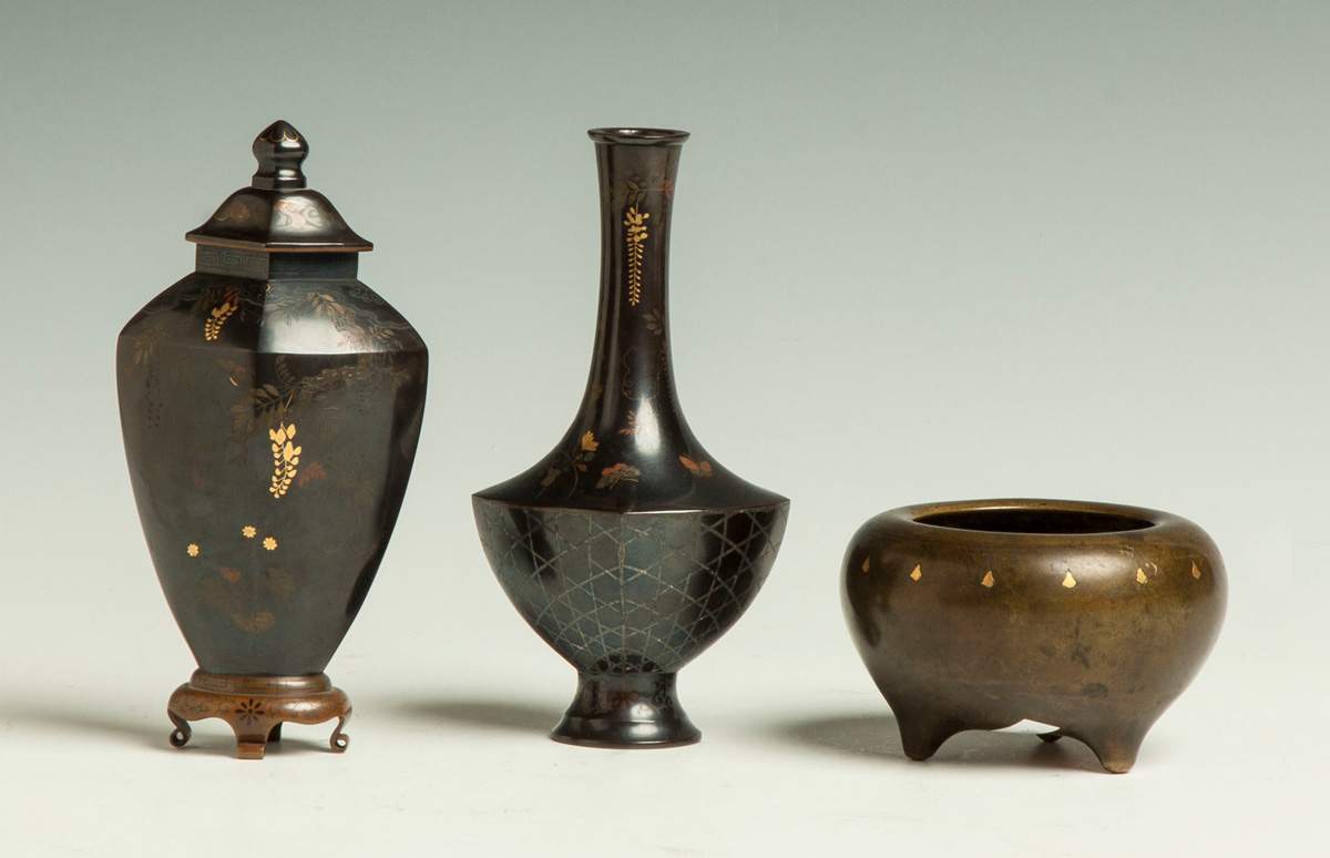 Japanese & Chinese Bronze Items Cottone Auctions