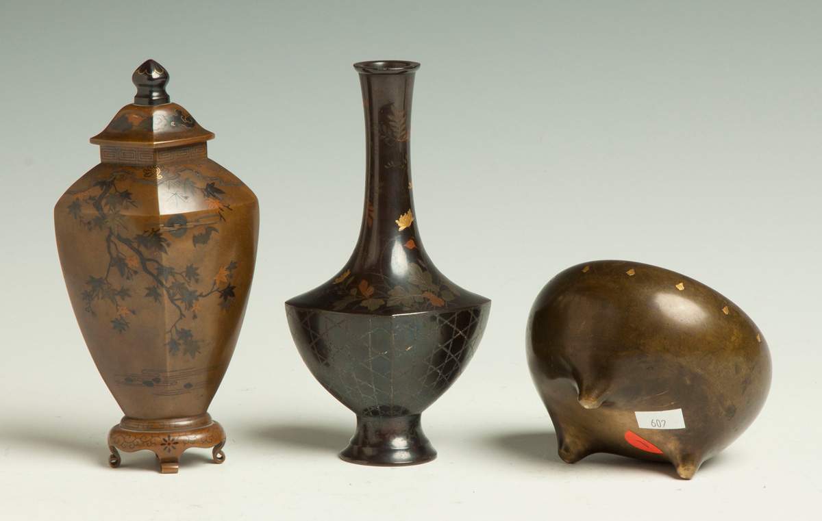 Japanese & Chinese Bronze Items Cottone Auctions