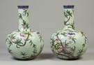 Pair of Large Cloisonné Floor Vases