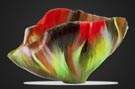 Toots Zynsky (1951) "Boundless Serena" Contemporary Art Glass Bowl 