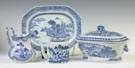 Chinese Blue & White Porcelain Table Items