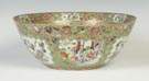 Chinese Export Rose Medallion Punch Bowl