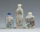 Three Chinese Inside Painted Snuff Bottles