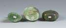 Three Chinese Carved Jade Snuff Bottles