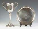 Sterling Silver Trophy & Platter