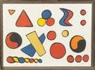 Alexander Calder (American, 1898-1976) "Alphabet et Saucisson"