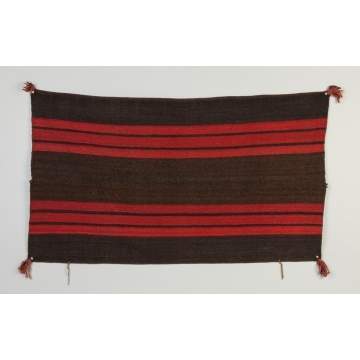 Rare Navajo Twill Woven Child's Manta