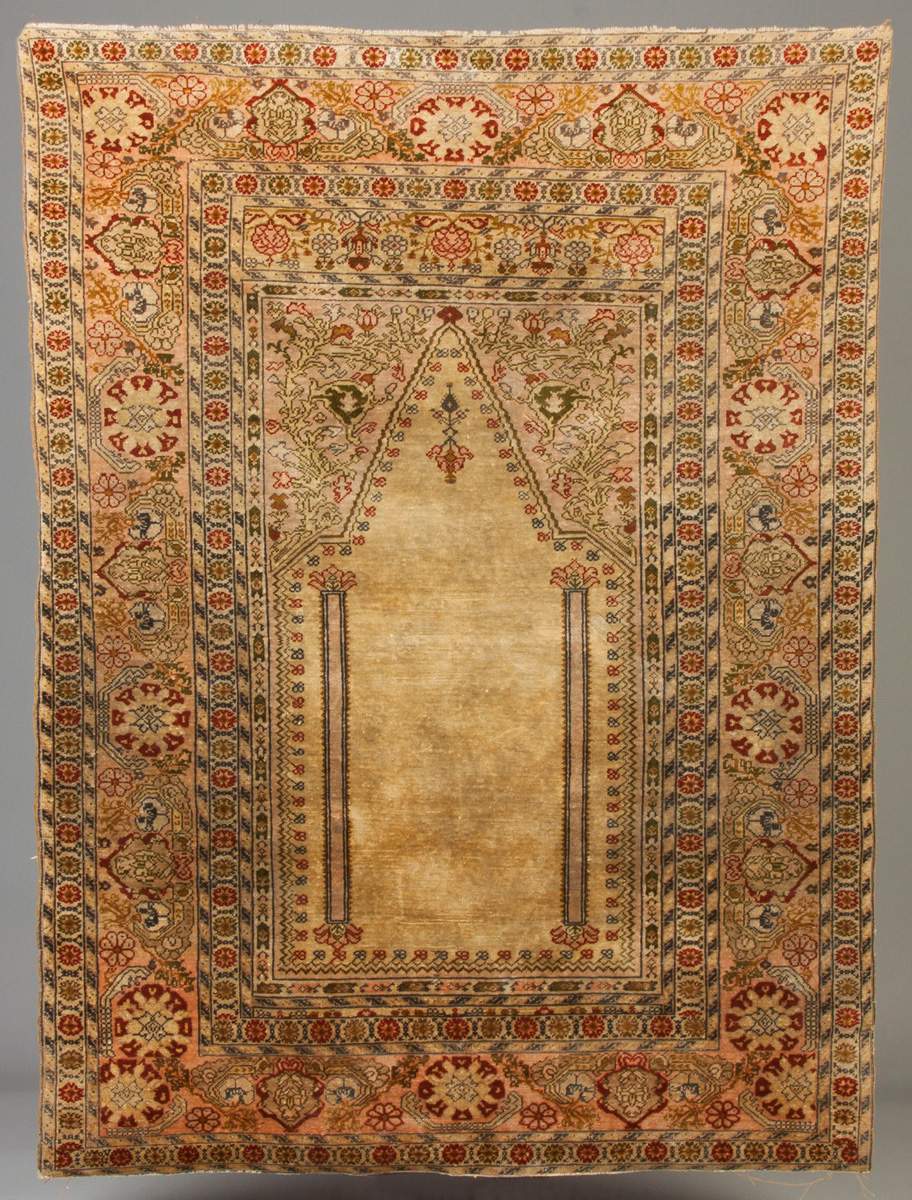 Silk Prayer Rug Cottone Auctions