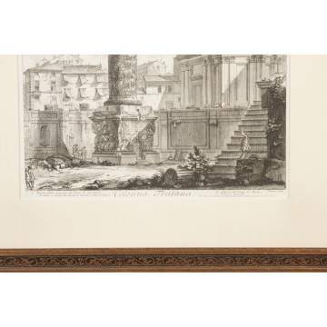 Giovanni Battista Piranesi (1720-1778) "Colonna Trajana" 