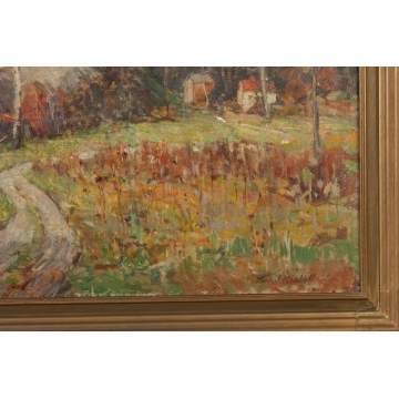 Thomas J. Mitchell (New York, 1875-1940) "Evening, Penfield, Dugway" 