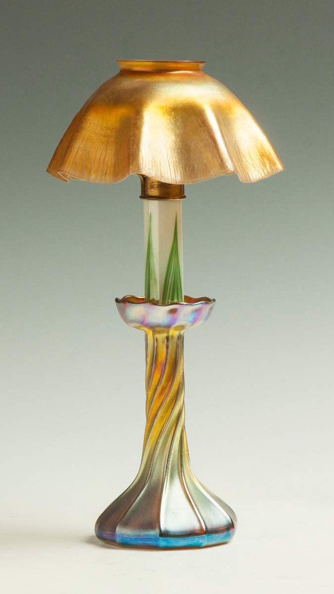 Tiffany Candlestick Lamp Cottone Auctions