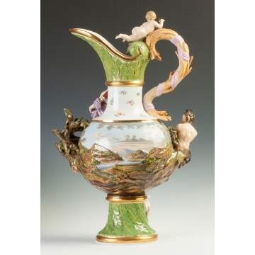 Meissen 'Elements' Ewer of Earth