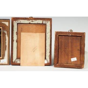 Silhouette and Two Watercolors