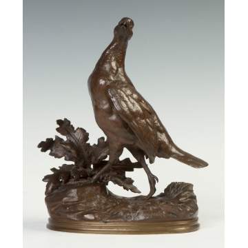 Jules Moigniez (French, 1835-1894) Bronze Pheasant