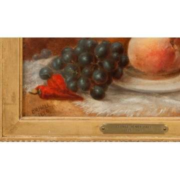 George Henry Hall (American, 1825-1913) Still life