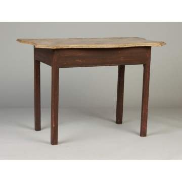 Chippendale Pine Side Table