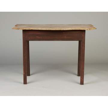 Chippendale Pine Side Table