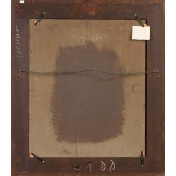 Pair of Portraits, Mr. & Mrs. Clarke, Plainfield, CT.