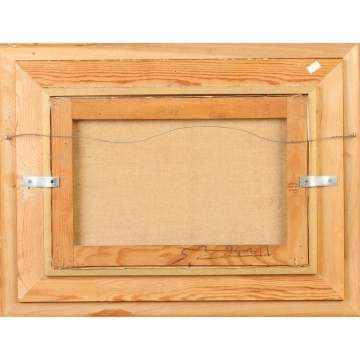 Luigi Corballini (French/Italian, 1901-1968) Street scene