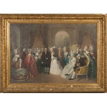 William Overend Geller  (United Kingdom, 19th century) Coronation ceremony