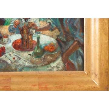 Joseph Morris Raphael (American, 1869-1950) Afternoon tea