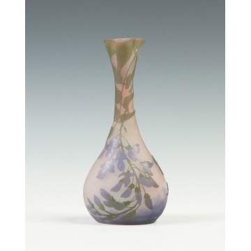 Galle Cameo Vase, Floral