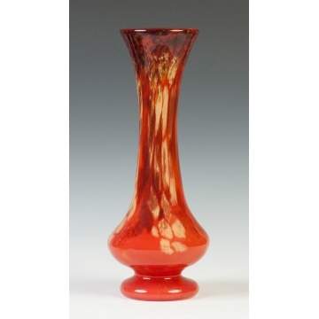 Schneider Art Glass Vase