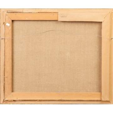 George Renouard (American, 1884-1954) Dock scene