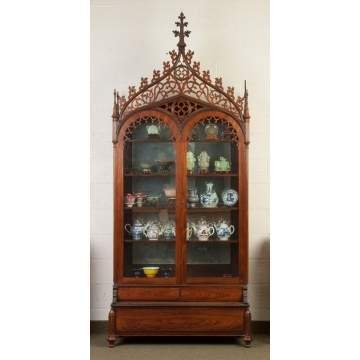 American Gothic Rosewood Cabinet