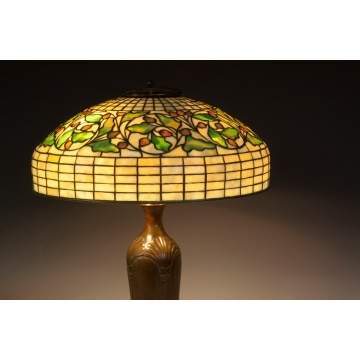 Tiffany Studios Oak Leaf Lamp