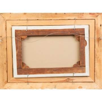 W.H.M. Cox (American, D. 1909) Indian encampment