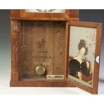 Marshall & Adams, Seneca Falls, NY, Shelf Clock