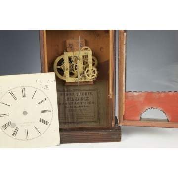 Henry Sperry Co., NY, Cottage Clock