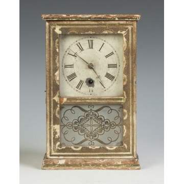 S. B. Terry Snake Skin Box Clock