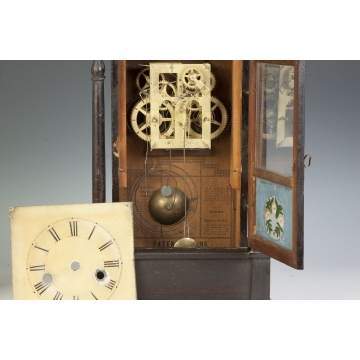 C.S. Sperry Miniature 4-Column Shelf Clock