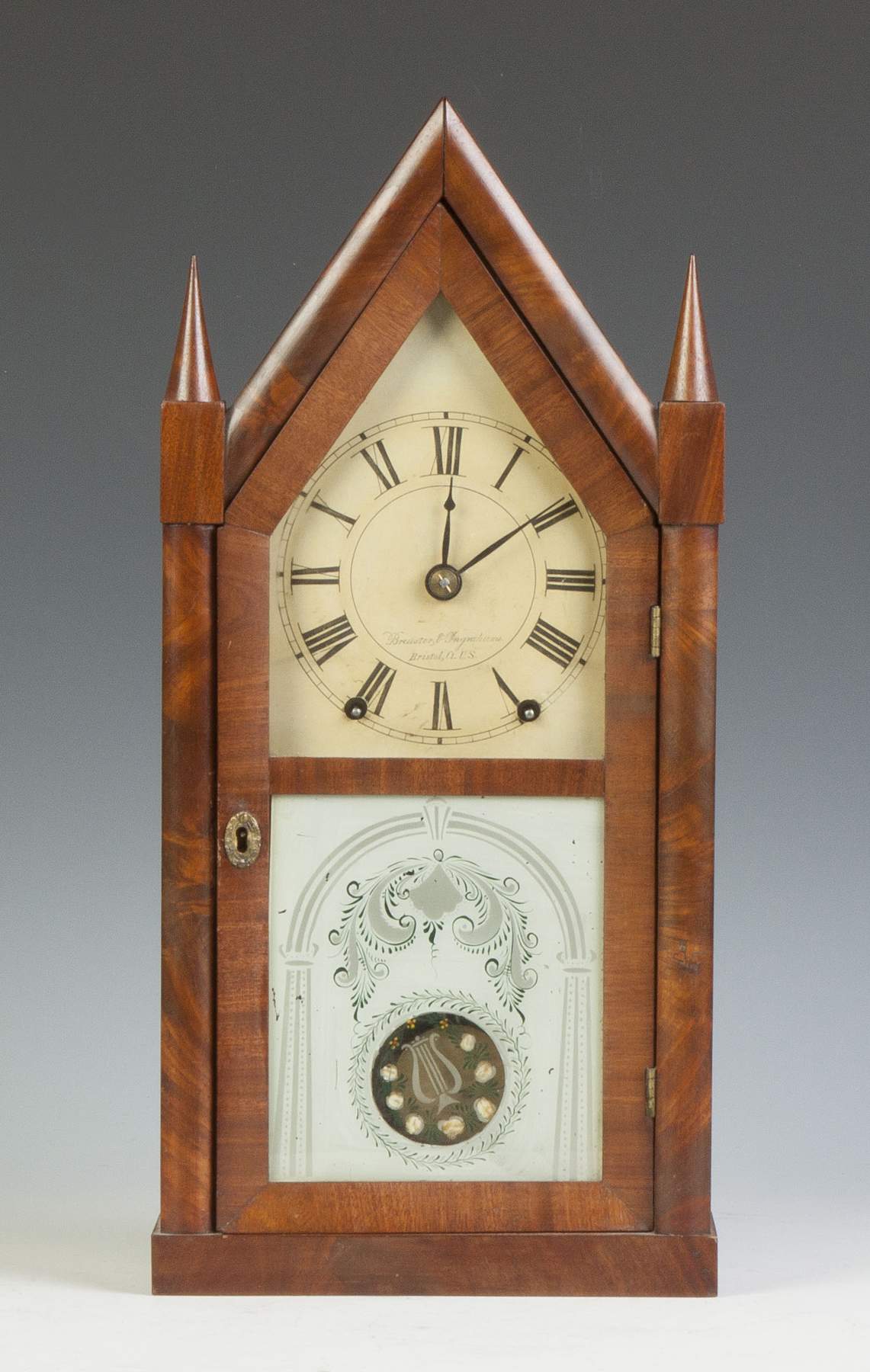 Brewster & Ingraham Steeple Clock Cottone Auctions