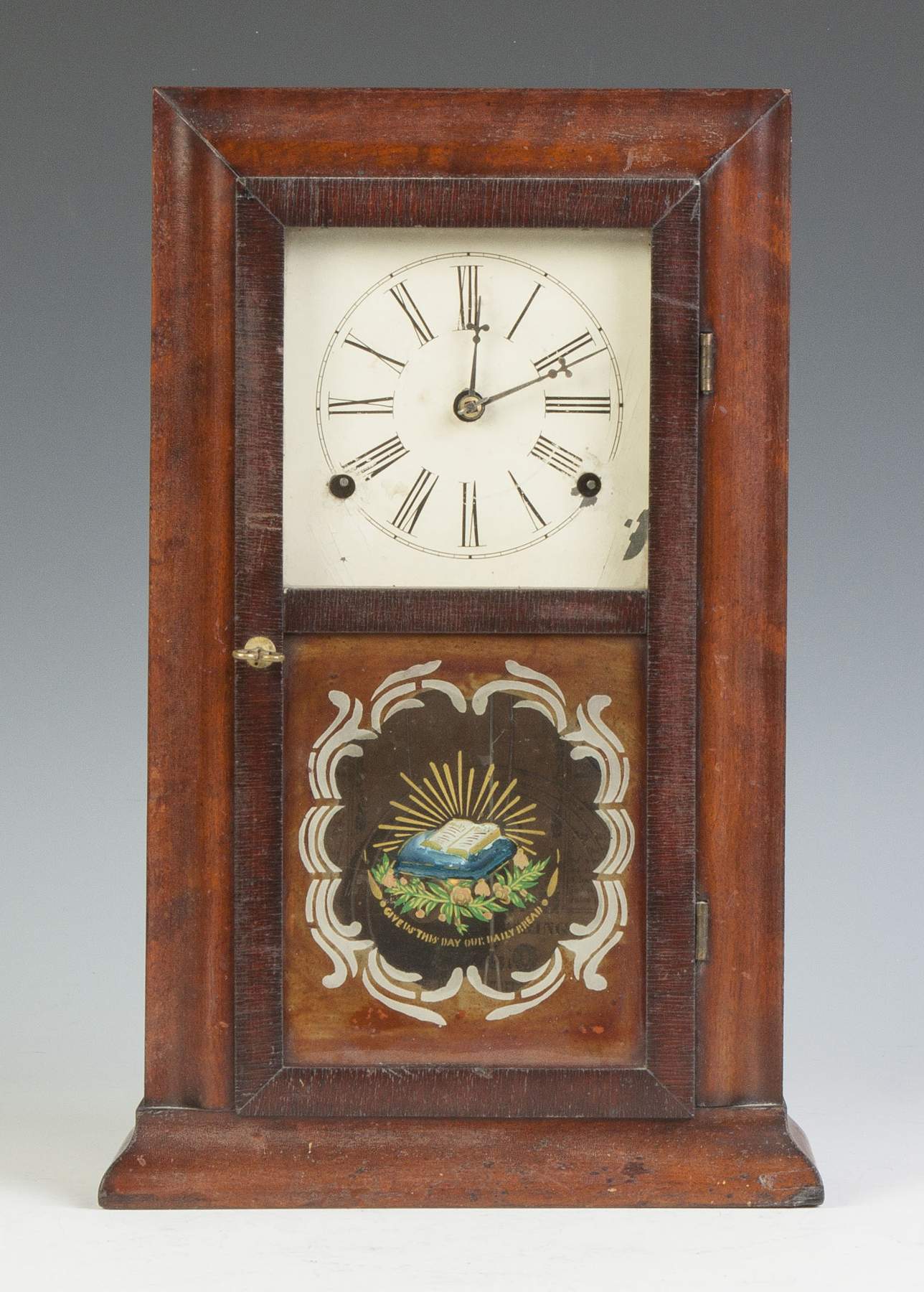 Smith & Goodrich Miniature Reverse Ogee Shelf Clock | Cottone Auctions