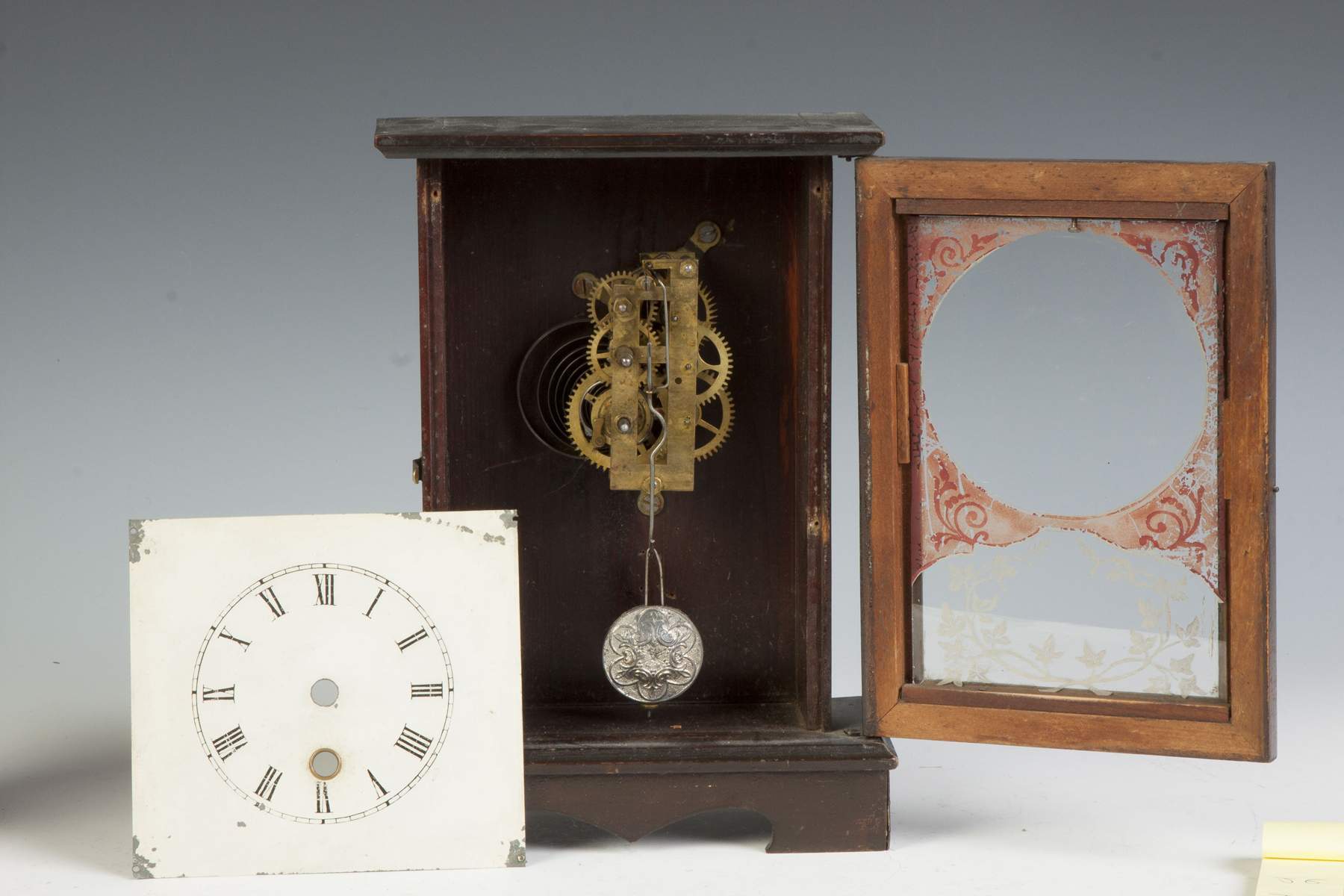 J.G. Miniature Shelf Clock | Cottone Auctions