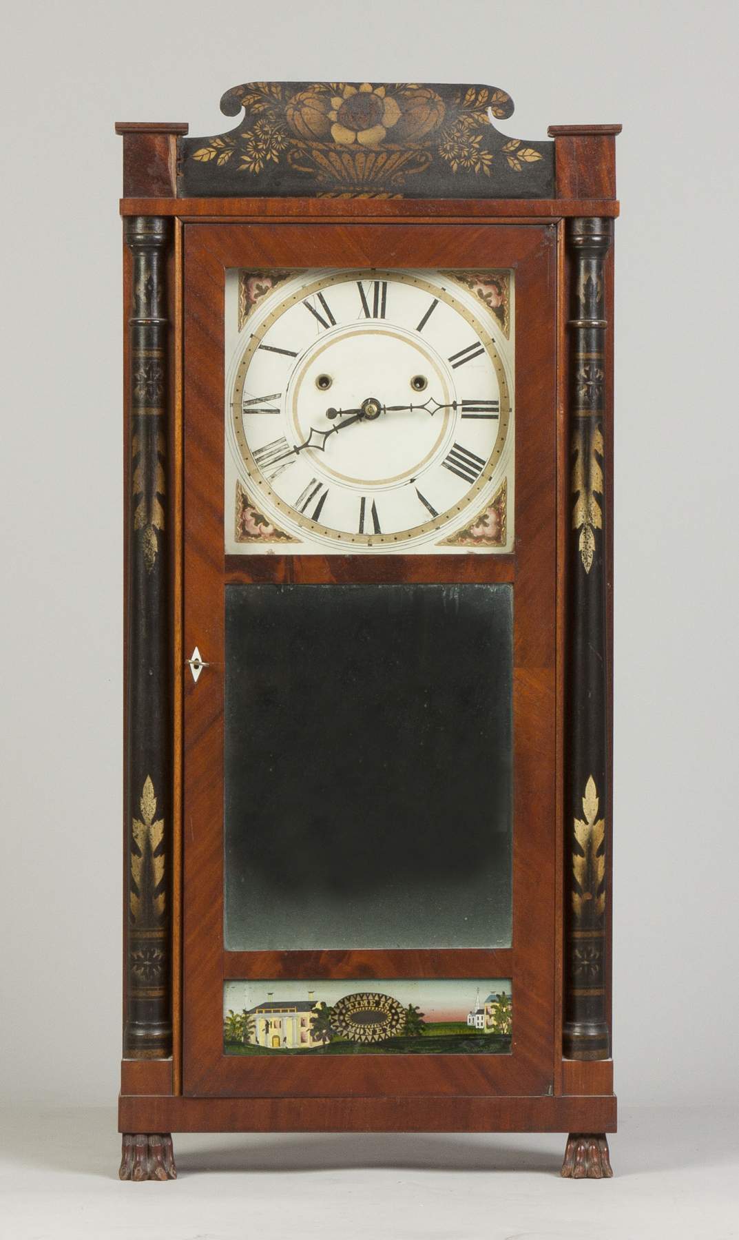 Silas Hoadley Shelf Clock | Cottone Auctions