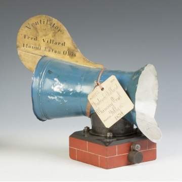 Fred Villard Ventilator Chimney Cowl Patent Model